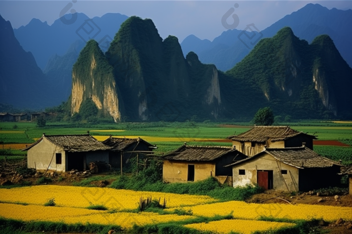 农村房屋建筑环境种植乡野图片-包图网