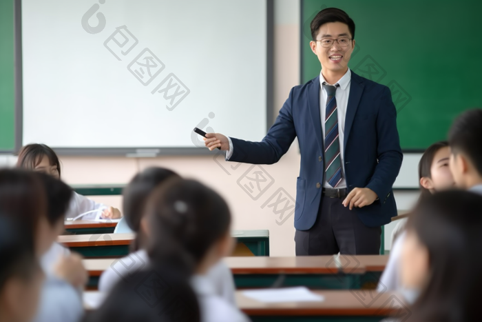 正在上课的老师图片-包图网