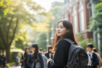 刚刚下课的学生<strong>自然</strong>同学