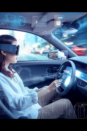 智能交通驾驶系统自动驾驶商业摄影