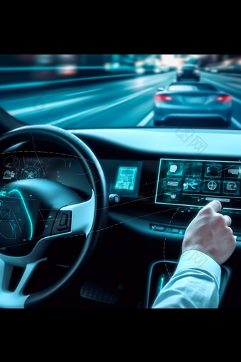 智能交通驾驶系统自动驾驶投屏
