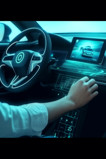 智能交通驾驶系统汽车未来主义