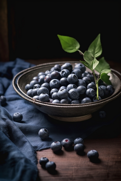 酸甜蓝莓艺术摄影图8