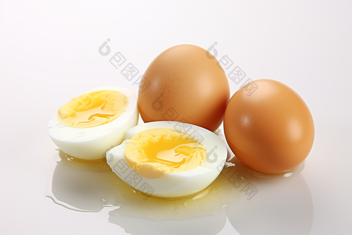 早餐水煮蛋蛋清实心蛋