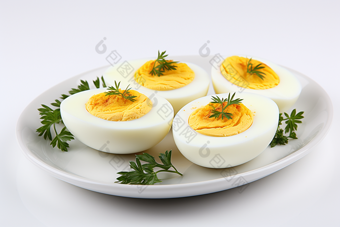 早餐水煮蛋蛋清食品