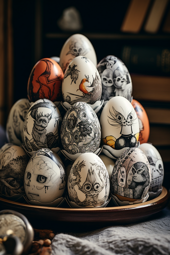 复活节手绘彩蛋
