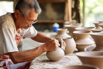 陶瓷制作民间工艺匠人