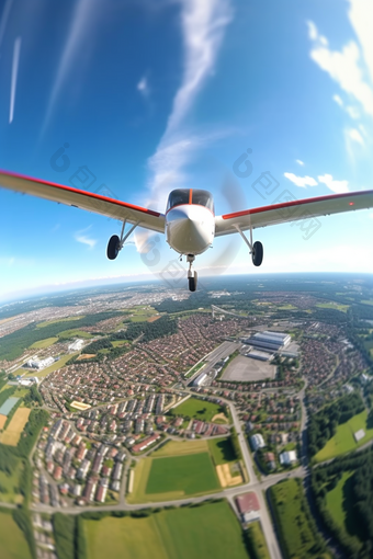 小型飞机飞行体验通用航空旅行
