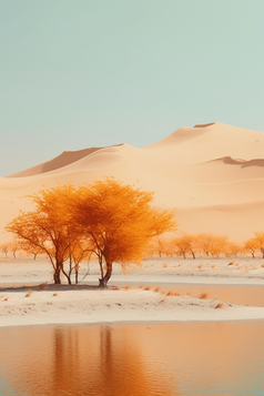 沙漠绿洲摄影图15