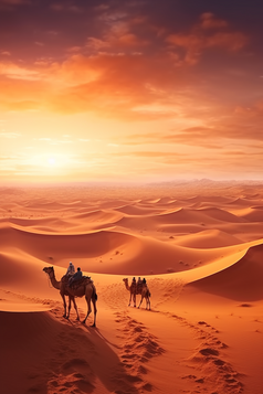 沙漠骆驼摄影图12