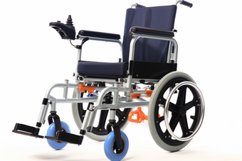 黑色轮椅电动轮椅摄影图8
