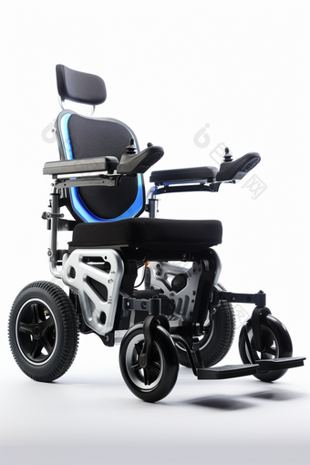 黑色轮椅电动轮椅摄影图6
