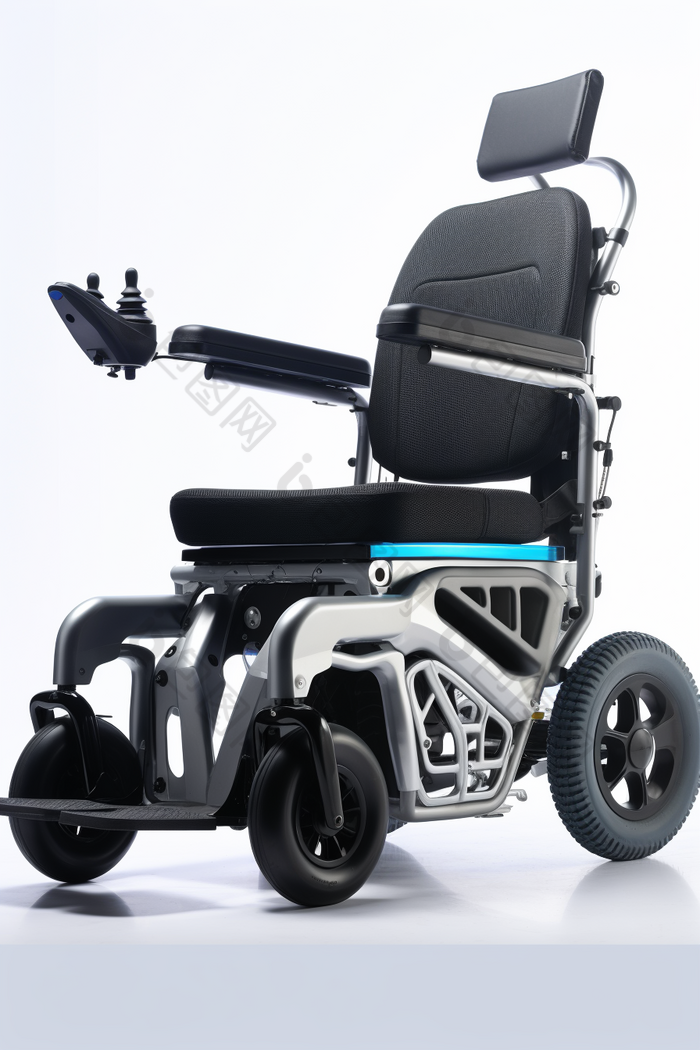 黑色轮椅电动轮椅摄影图10
