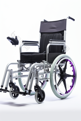 黑色轮椅电动轮椅摄影图12
