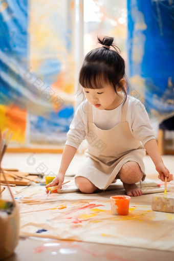 儿童绘画创作技能学习