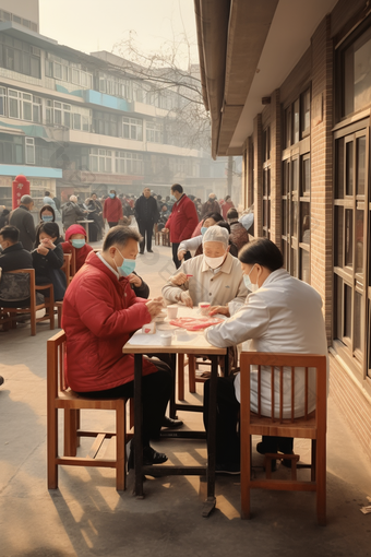 老年社区咨询服务社区服务商业摄影