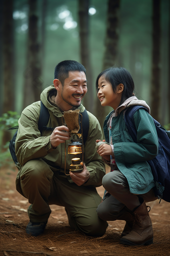 亲子登山徒步运动教育