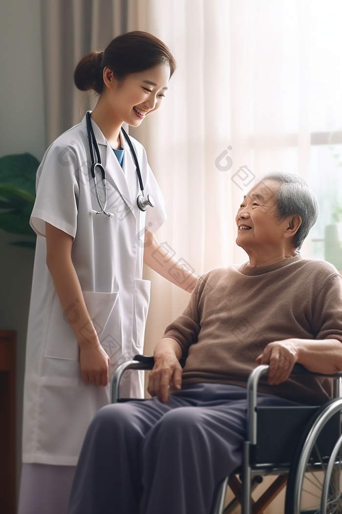 医生上门咨询图片-包图网