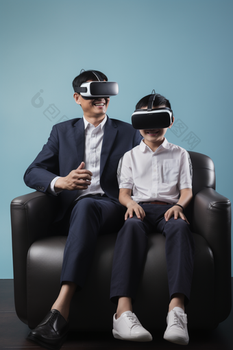 亲子<strong>VR游戏</strong>儿童家庭