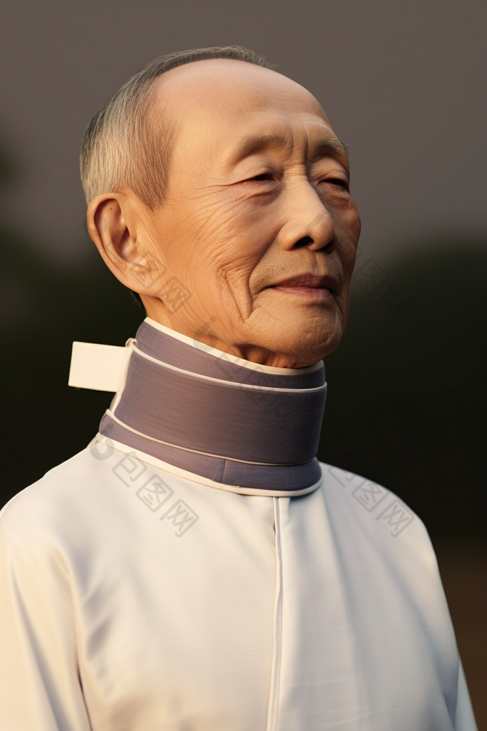 老年人颈部支撑架医疗康复产品康养健康