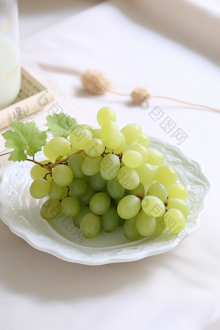 夏日青提水果新鲜图片-包图网