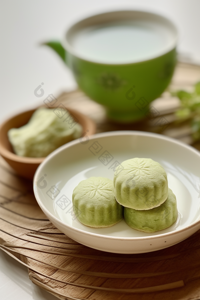 龙井茶酥绿色美食