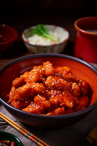 家常糖醋里脊猪肉饭店