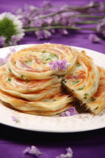 葱油饼美食健康