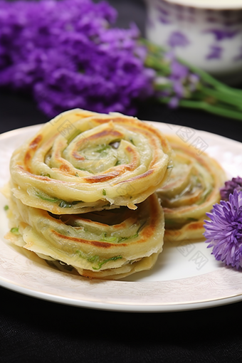 葱油饼面粉美食