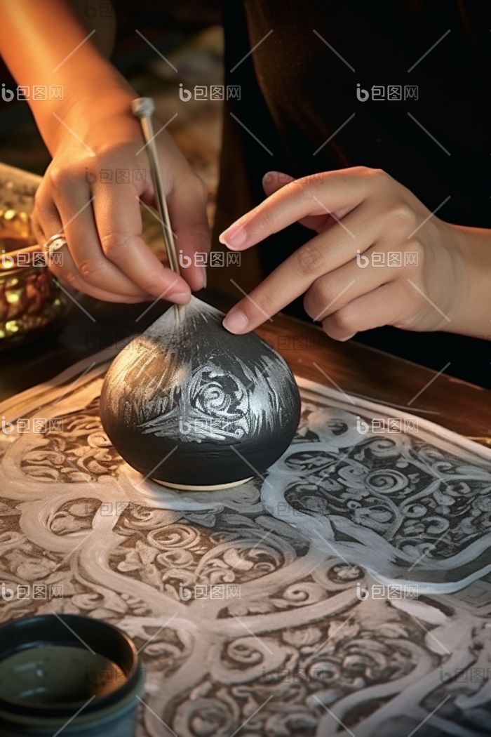 拓印制作雕刻传统图片-包图网