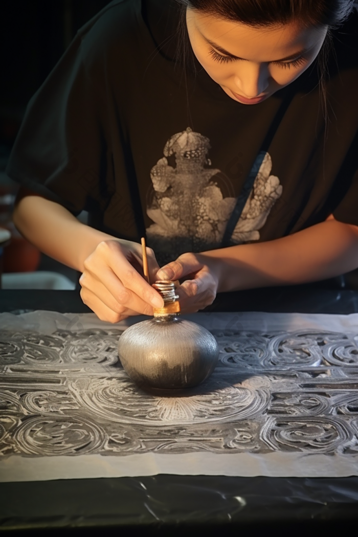 拓印制作图片-包图网