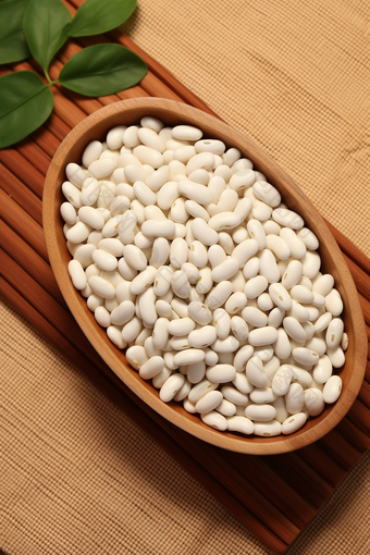 养生白芸豆装盘营养豆制品