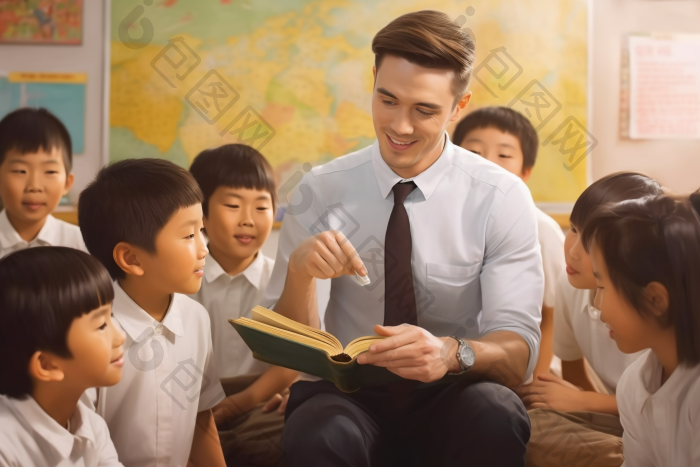 外教机构图片-包图网