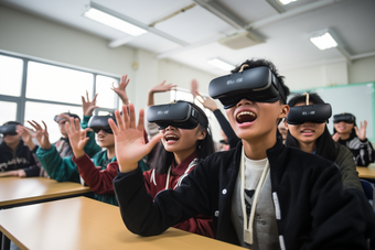 VR科技教育感vr创意