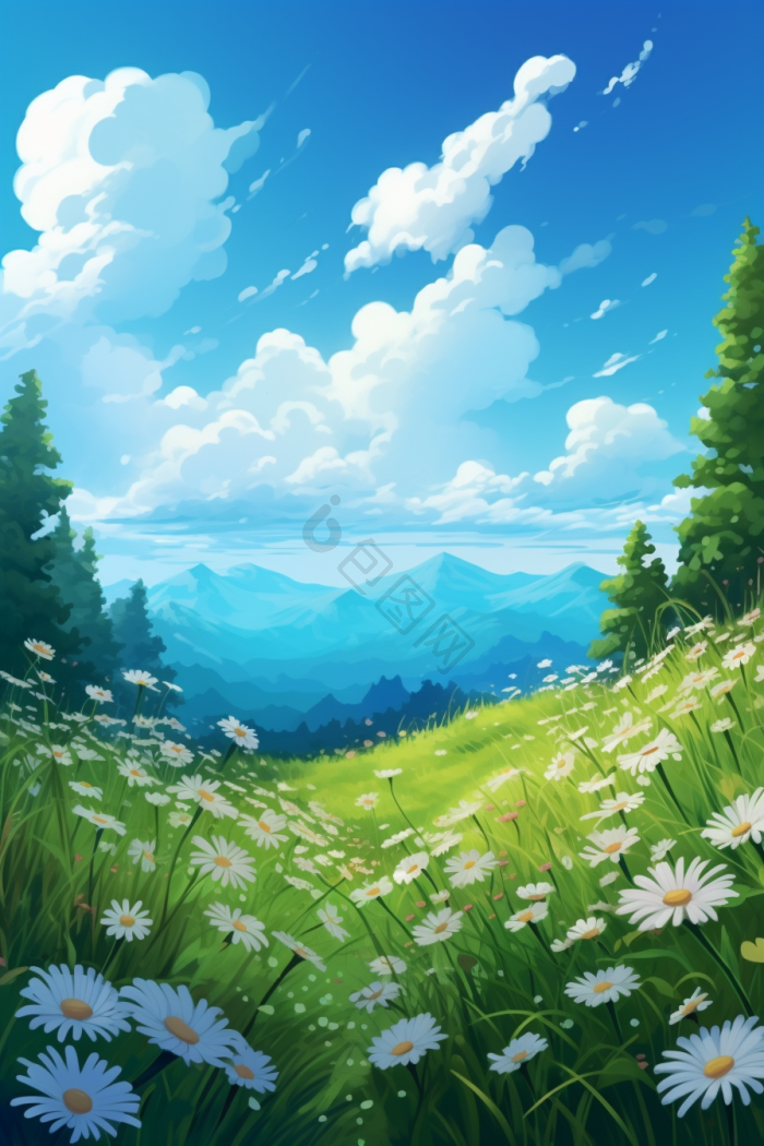【蓝天白云草地背景】图片_蓝天白云草地背景素材下载第2页-包图网