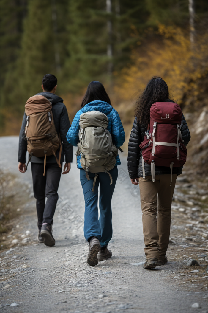 徒步登山旅游休闲