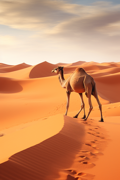 沙漠驼铃摄影图12