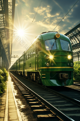 老式绿皮火车绿皮时代