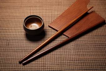 公勺公筷桌面商业摄影