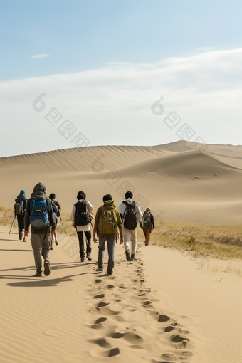 沙漠徒步探险集团热,
