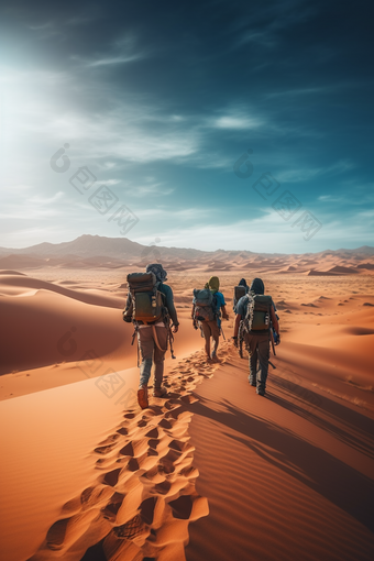 沙漠徒步探险一个--ar