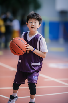 儿童体育篮球摄影图9