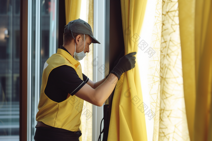 清洁洗护窗帘挂洗工具专业