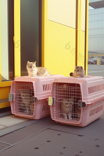 宠物托管航空箱动物运输