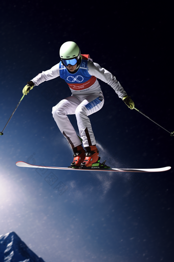 跳台滑雪运动员运动