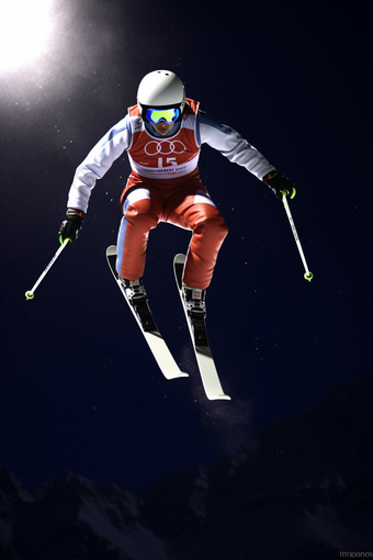 跳台滑雪运动员体育