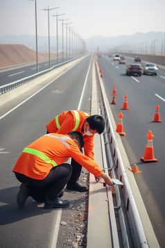 马路公路日常养护摄影图10