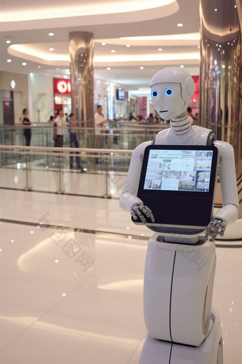商场机器人导览信息科技