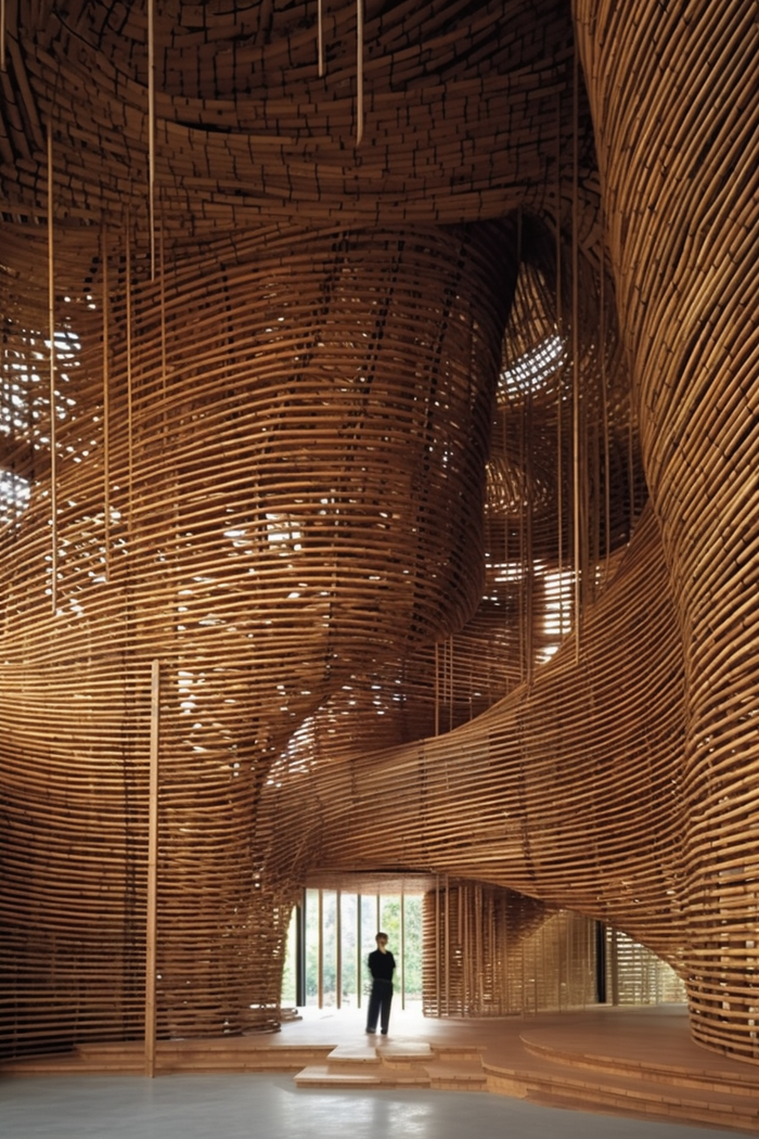 低碳竹材质建筑节能竹子