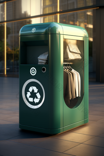衣物回收箱回收利用环保
